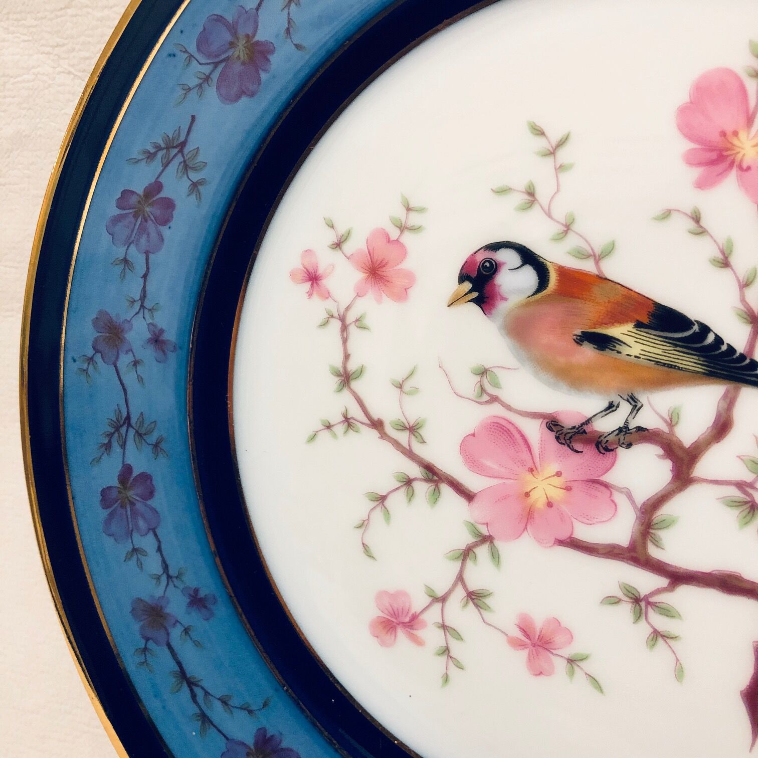 Limoges Chardonneret Plate