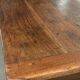 18th century French farmhouse dining table made of oak and fruitwood