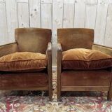Paire de bergères époque Art Déco