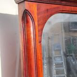 Mirror 1900 mahogany and bile 87x170cm