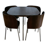 Vintage Ikea “Fusion” wooden table and chairs