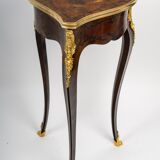 Table "Heart" in Louis XV style, Attributed to Maison Krieger, Circa 18