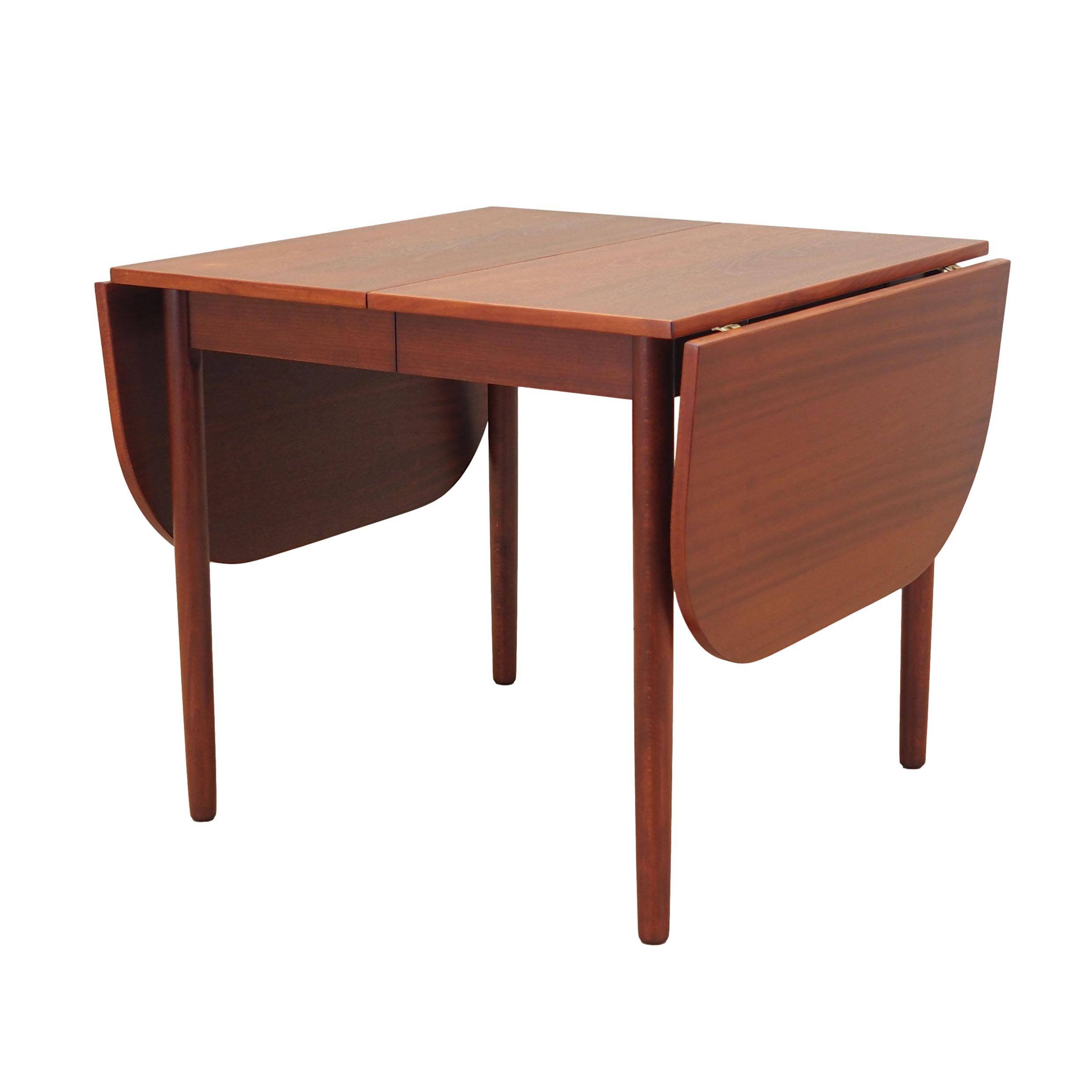 Mahogany table, Danish design, 1970s, production: Denmark