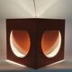 Vintage cube pendant lamp Stockmann Orno