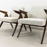 Set Of 3 mid-century Armchairs, Type 300-177 “Bunny”, Poland, 1970’S