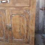 Parisian buffet billot natural patina