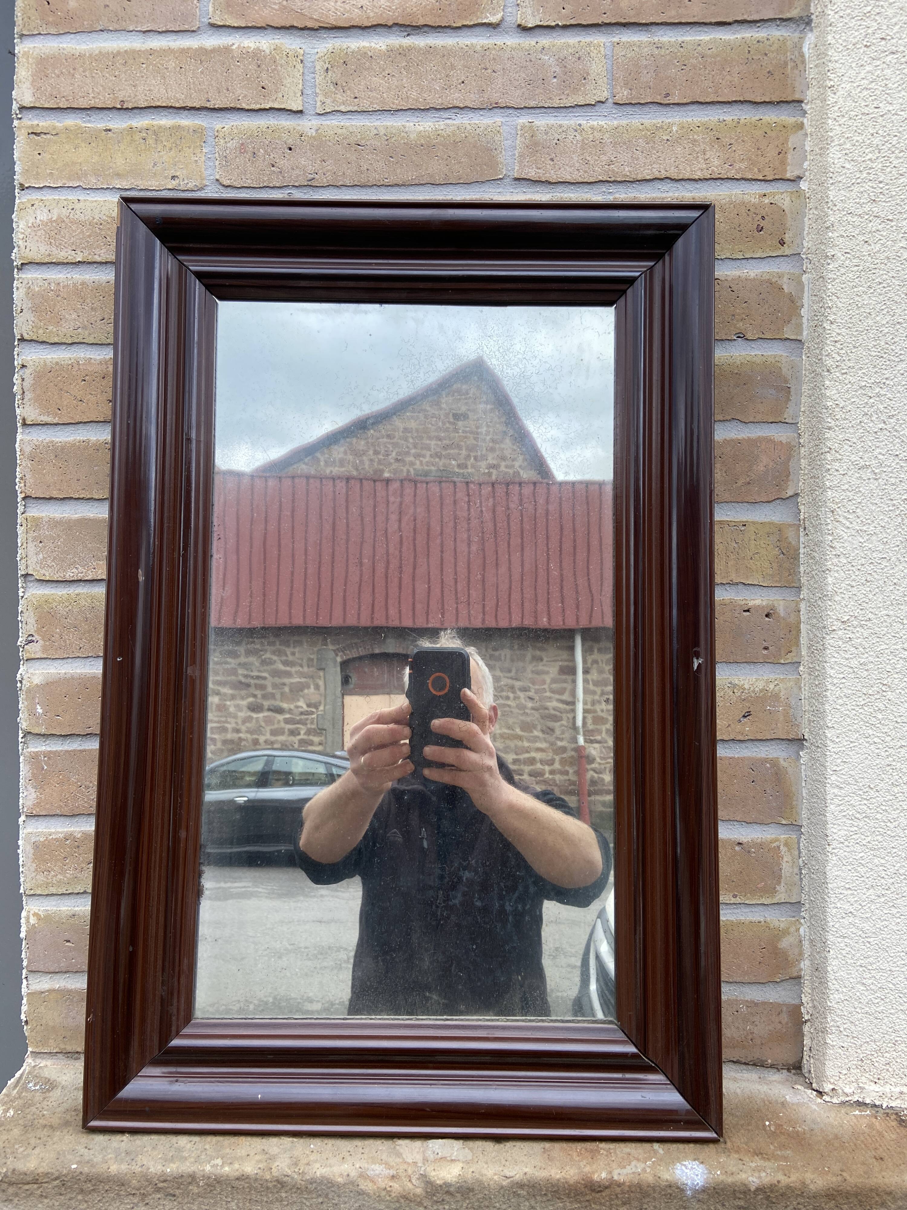 Louis Philippe-style vintage mirror mirror 63x41cm