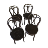 4  anciennes chaises de bistrot Thonet