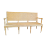 Louis XVI-style canna sofa