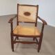 Monastery / medallion / webbing arm chairs / 1930s