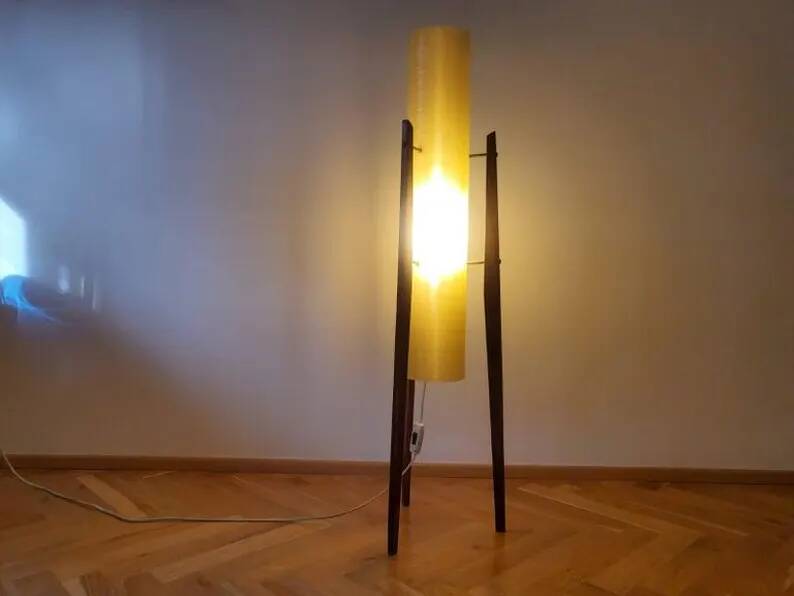 Lampadaire mid-century Rocket, années 1960
