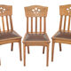 Set de 6 chaises Art Nouveau par Léon Jallot
