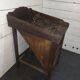 Vintage wooden bistro frog game