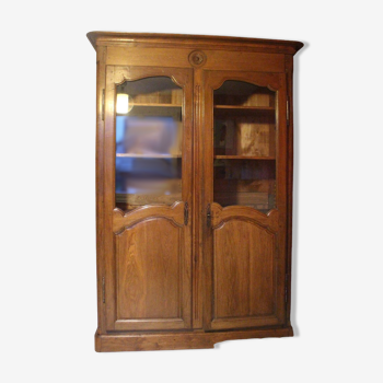 Old oak display case