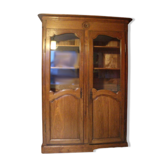 Old oak display case