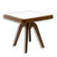 Table d'appoint ou tabouret des années 1960 par Krásna Jizba.