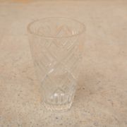 Vintage vase in cut crystal