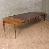 Severin Hansen Jr. rosewood extension table with 4 leaves