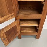 Small brutalist 50s bonnetiere wardrobe