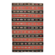 6x9 Red Cream Handmade Wool Vintage Rug, 178x274Cm