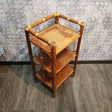 Rattan shelf