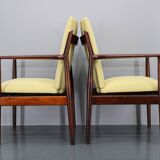1960s Pair of Arne Vodder 431 Armchairs by Sibast Mobler, Denmark