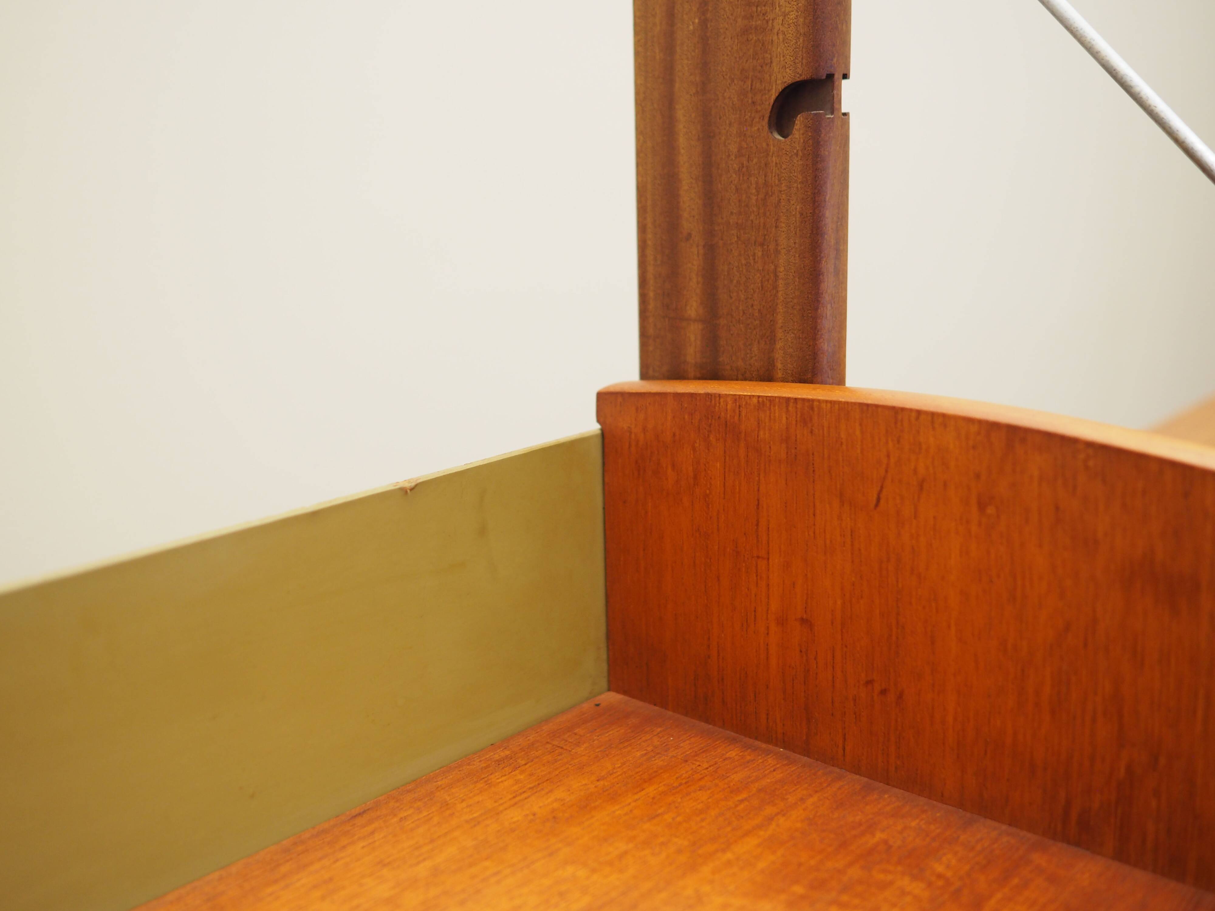 Teak system bookcase, Norwegian design, 1960s, production: Blindheim Mobelf