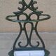 Enamelled cast iron umbrella stand