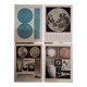 Lot of lithographs on the sky, the sun, the Moon and the Earth