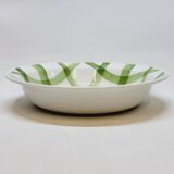Moulin Des Loups Salad Bowl Green Check Tablecloth Model