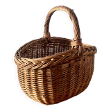Vintage wicker basket