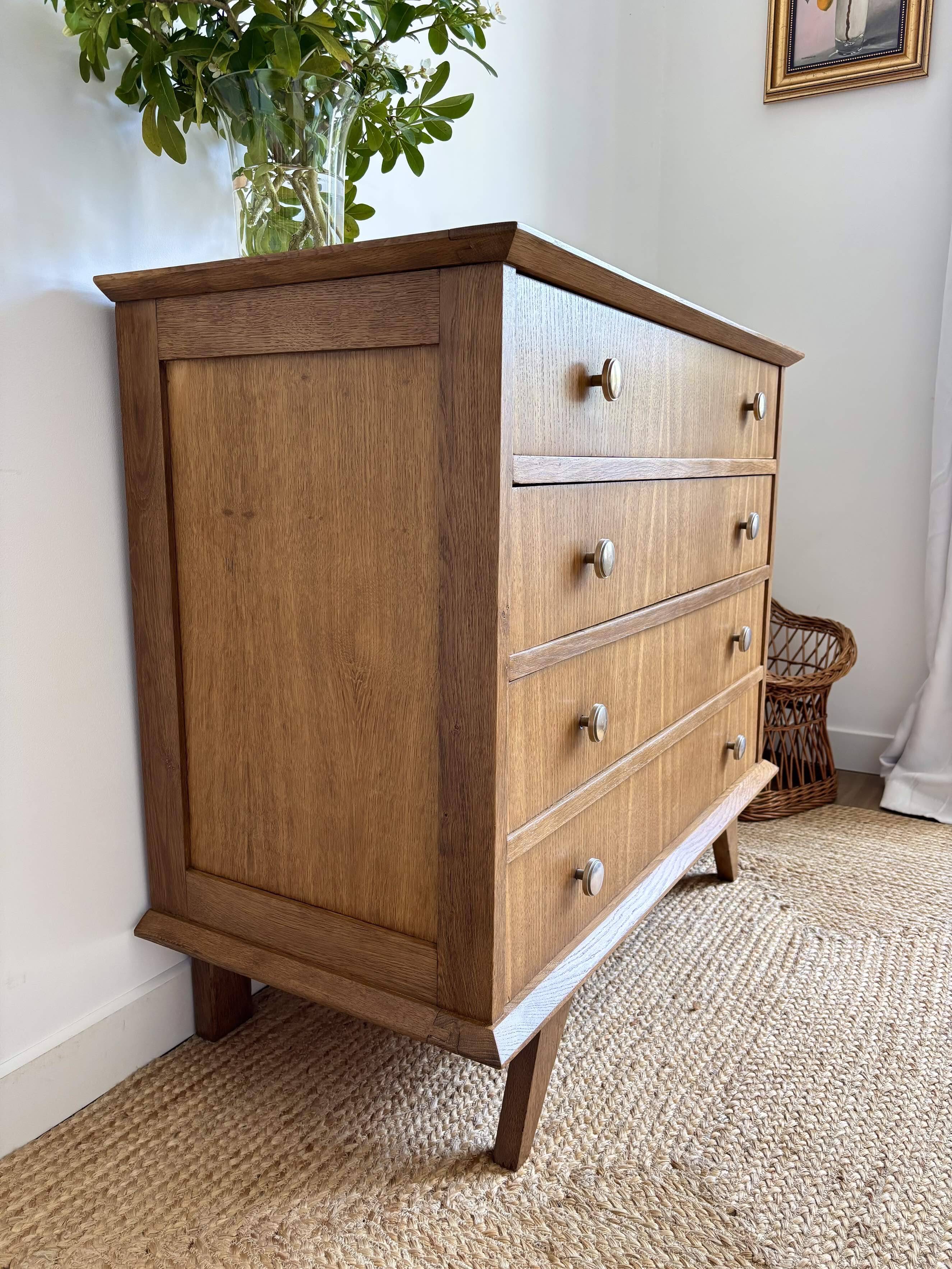 Vintage Scandinavian design commode from the 1950s.
