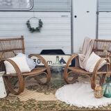 Ensemble de jardin en rotin