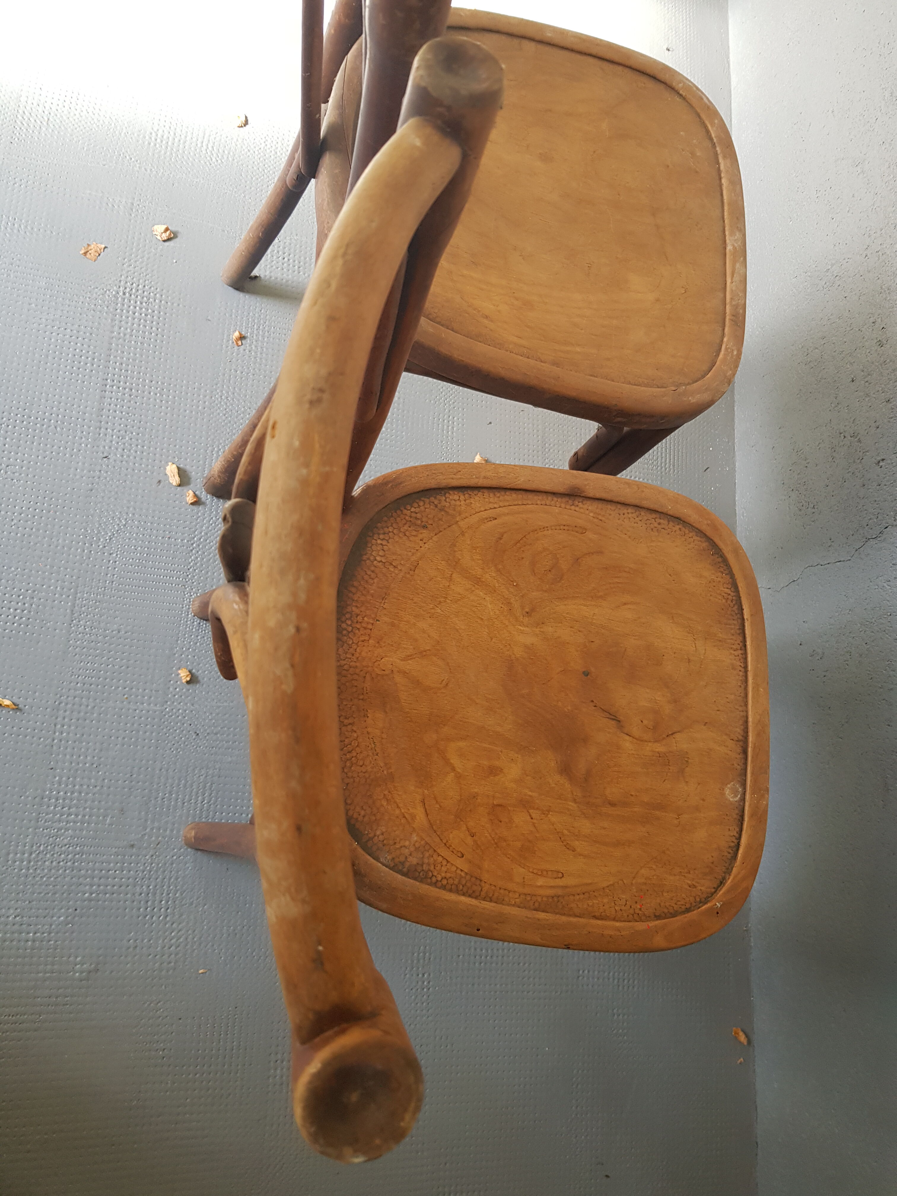 Set of bistro chairs