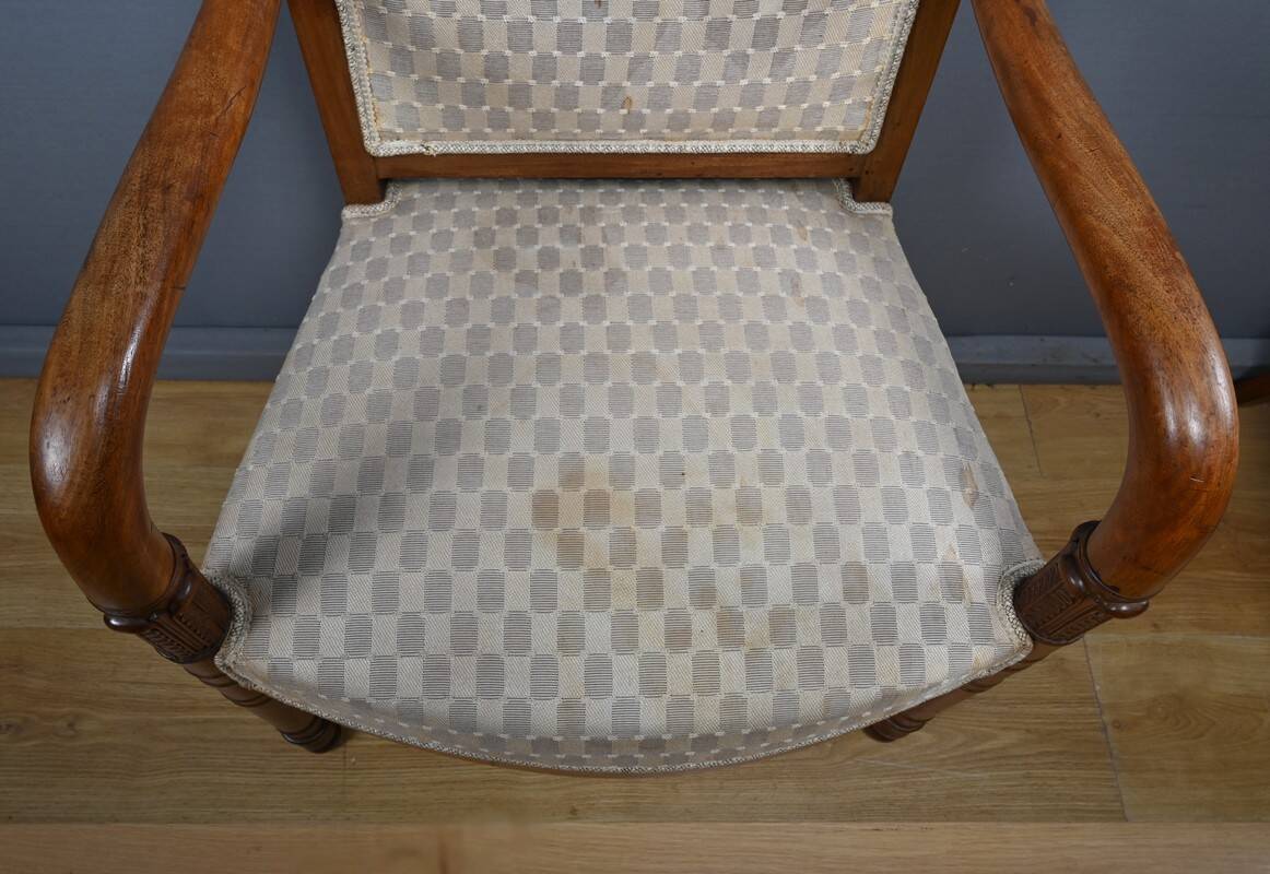 Paire de fauteuils, époque Empire – début XIXe