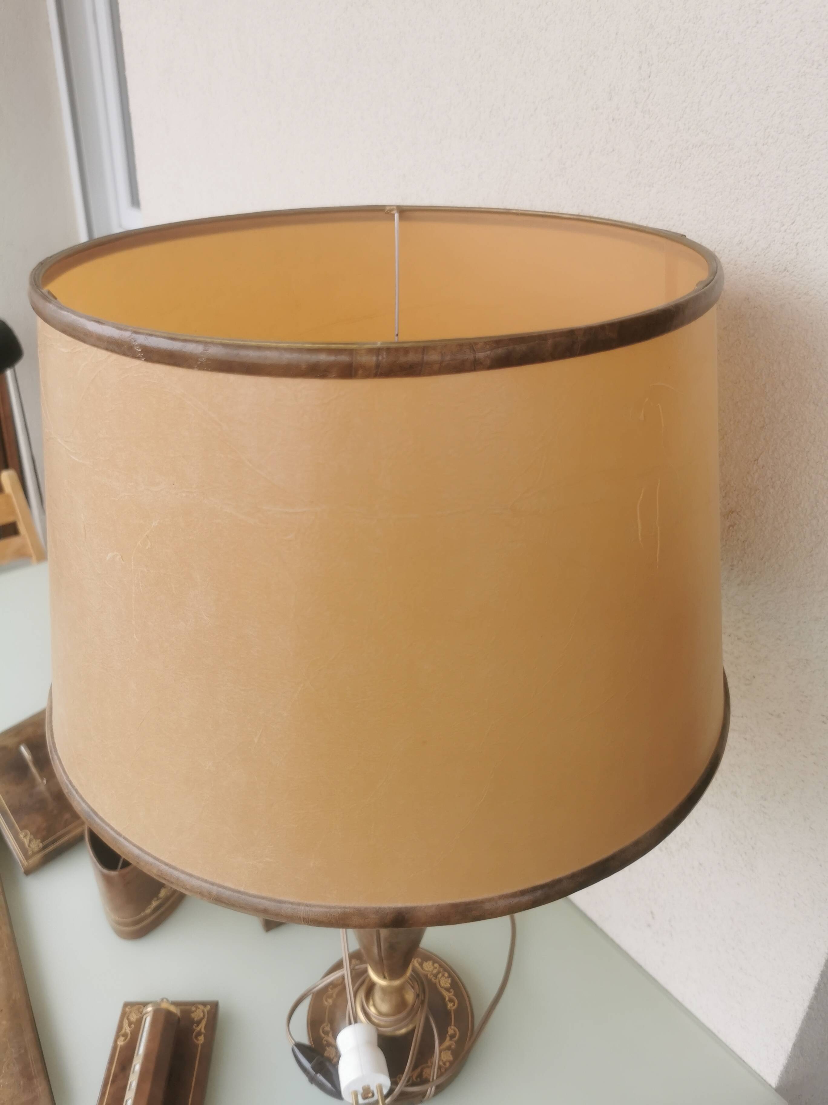 Leather desk set Le Tanneur PARIS