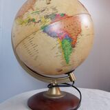 Terrestrial globe old map effect, Technodidattica - Italy