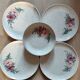 Service/ Vallauris / Anemones / 5 pieces
