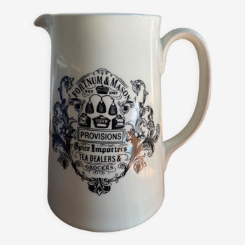 Fortnum & mason faience pitcher