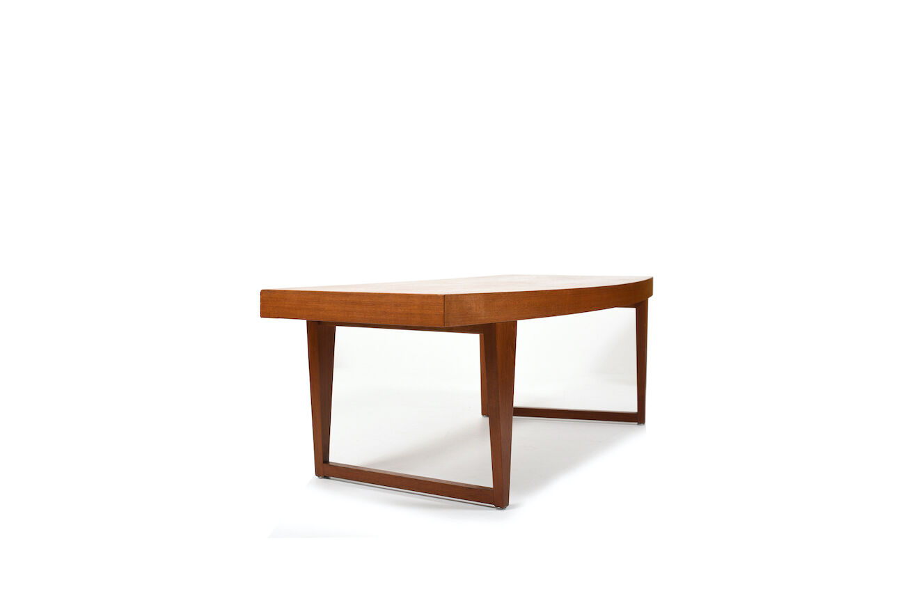 "Geisha" banana sofa and lounge chairs-set by Leif Hansen c.1960