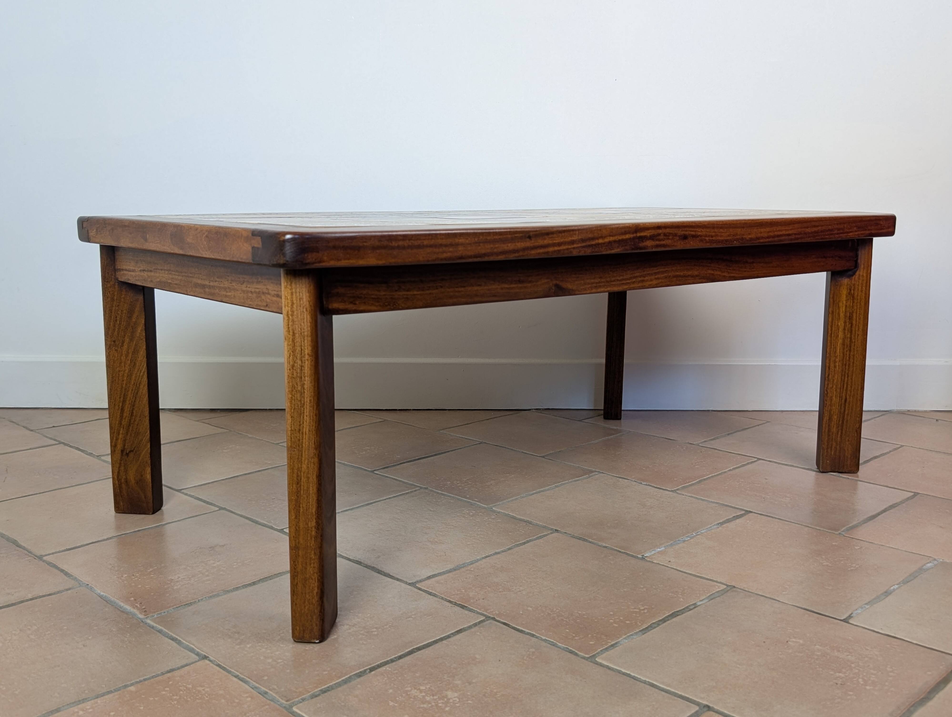 Vallauris ceramic coffee table