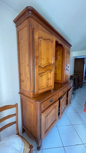 Louis XV Cherry Wood Sideboard/Cabinet