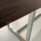 Ancienne et XXL table basse design italien année 70 placage palissandre