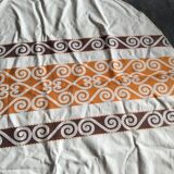 Vintage round tablecloth