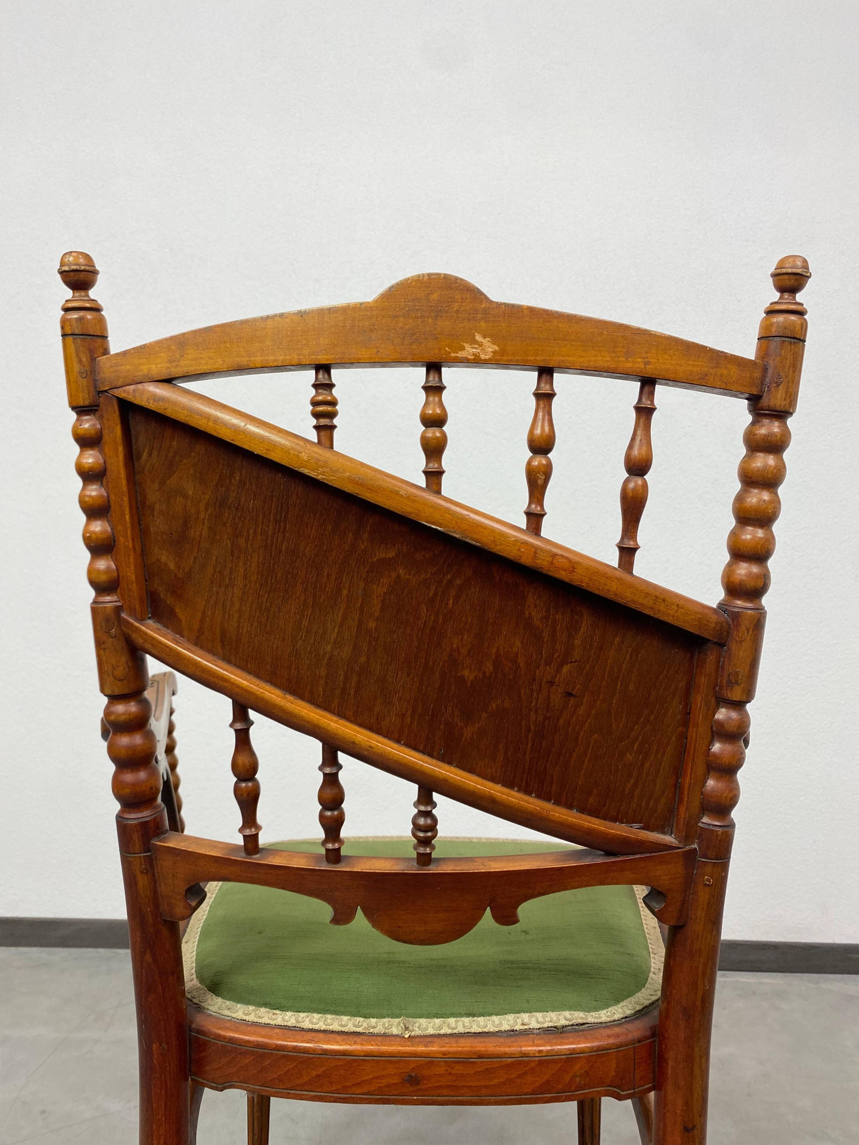 Jugendstil armchairs by J&J Kohn