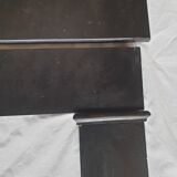 Black marble fireplace 1850