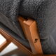 Fauteuil à dossier haut CH-03 par Hans J. Wegner
