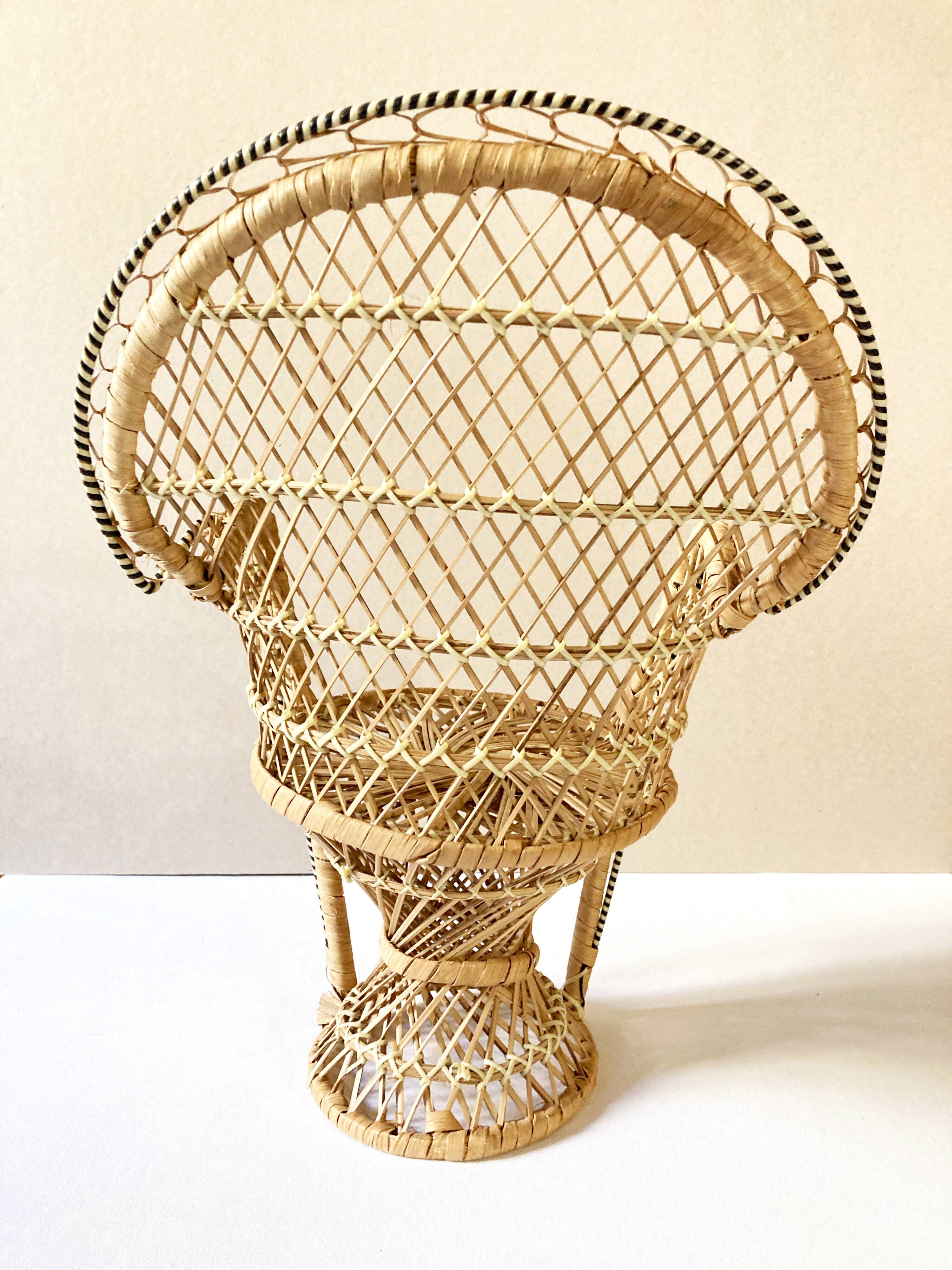 Pair of miniature Emmanuelle armchairs