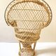 Paire de fauteuils Emmanuelle miniatures