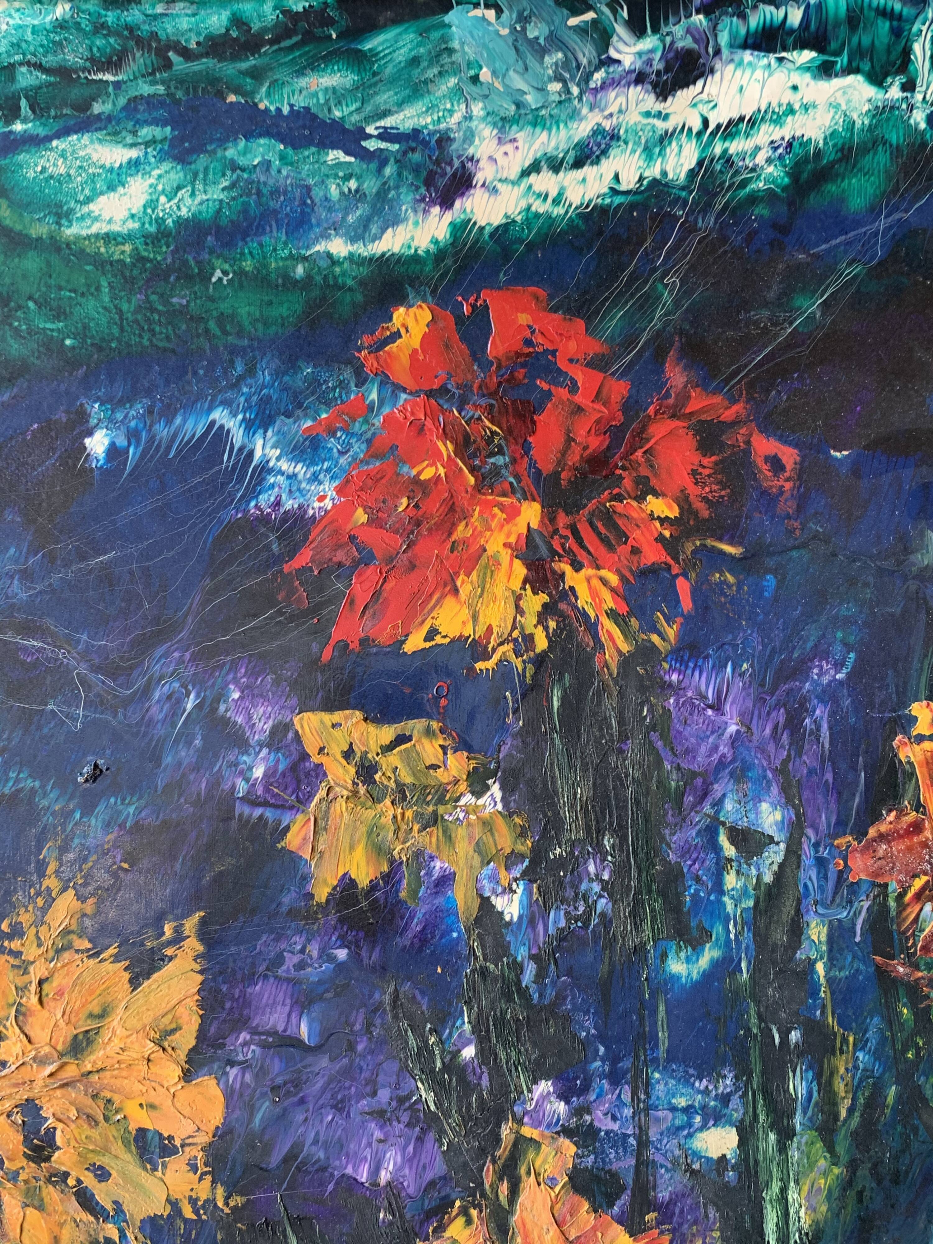 Oil paint on wood - 94cm x 79cm